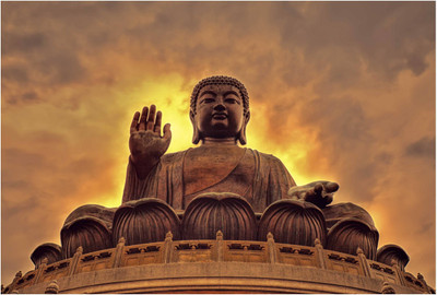 

Aabhaas Buddha Wall Poster Fine Art Print(12 inch X 18 inch, Rolled)