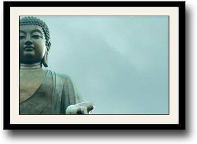

Aabhaas Buddha Wall Poster Fine Art Print(12 inch X 18 inch, Rolled)