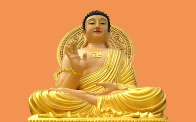 

Aabhaas Buddha Wall Poster Fine Art Print(12 inch X 18 inch, Rolled)
