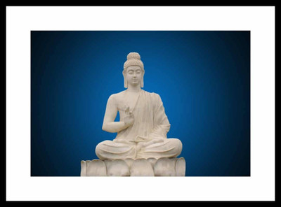 

Aabhaas Buddha Wall Poster Fine Art Print(12 inch X 18 inch, Rolled)