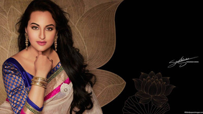 

Aabhaas Sonakshi Sinha Wall Poster Fine Art Print(12 inch X 18 inch, Rolled)