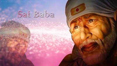 

Aabhaas Sai Baba Wall Poster Fine Art Print(12 inch X 18 inch, Rolled)