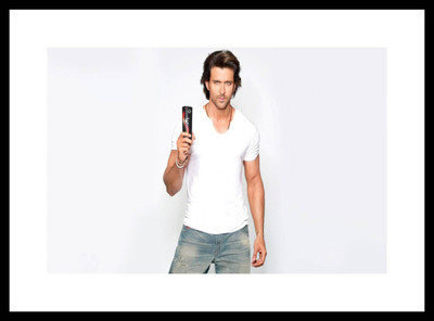 

Aabhaas Hrithik Roshan Wall Poster Fine Art Print(12 inch X 18 inch, Rolled)