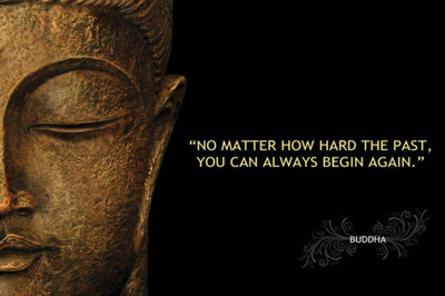 

Aabhaas Buddha Wall Poster Fine Art Print(12 inch X 18 inch, Rolled)