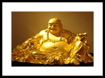 

Aabhaas Buddha Wall Poster Fine Art Print(12 inch X 18 inch, Rolled)