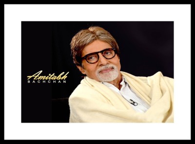 

Aabhaas Amitabh Bachhan Wall Poster Fine Art Print(12 inch X 18 inch, Rolled)