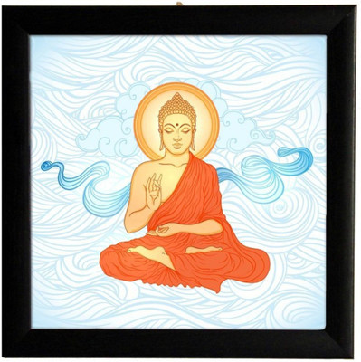

Aabhaas Buddha Wall Poster Fine Art Print(12 inch X 18 inch, Rolled)