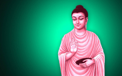 

Aabhaas Buddha Wall Poster Fine Art Print(12 inch X 18 inch, Rolled)