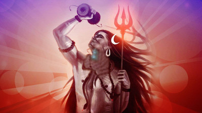 

Aabhaas Shiva Wall Poster Fine Art Print(12 inch X 18 inch, Rolled)