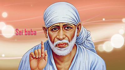 

Aabhaas Sai Baba Wall Poster Fine Art Print(12 inch X 18 inch, Rolled)