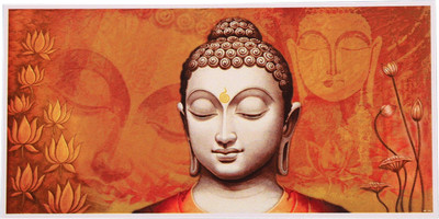 

Aabhaas Buddha Wall Poster Fine Art Print(12 inch X 18 inch, Rolled)