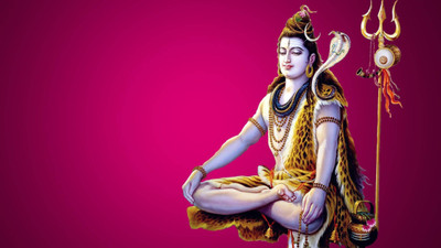 

Aabhaas Shiva Wall Poster Fine Art Print(12 inch X 18 inch, Rolled)