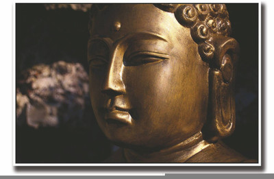 

Aabhaas Buddha Wall Poster Fine Art Print(12 inch X 18 inch, Rolled)