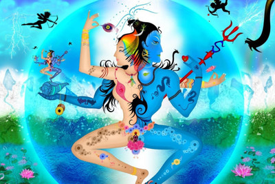 

Aabhaas Shiva Wall Poster Fine Art Print(12 inch X 18 inch, Rolled)