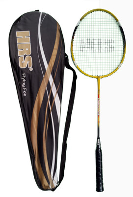 

HRS Flying Fox Yellow Strung Badminton Racquet(G4 - 3.25 Inches, 100 g)