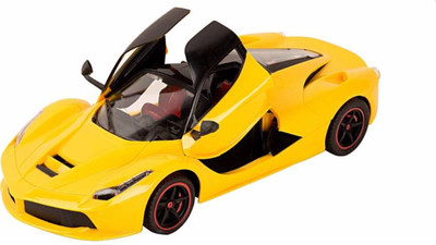 

MagicTail Ferrari Car Yellow & Red(Yellow, Red)
