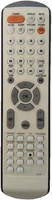 LipiWorld S-LP LCD LED Remote Compatible For Sansui LCD LED TV Remote Controller(Gray)