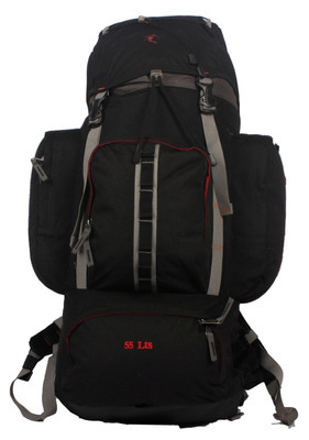 PINBALL MOUNTAINEER TREKKING BAG Rucksack - 55 L(Black)