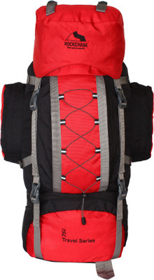 

Rockchase Backpack for Hunting Shooting Camping Hiking Traveling Rucksack - 75 L(Red)