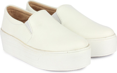 

Zapatoz Slip On Sneakers For Women(White