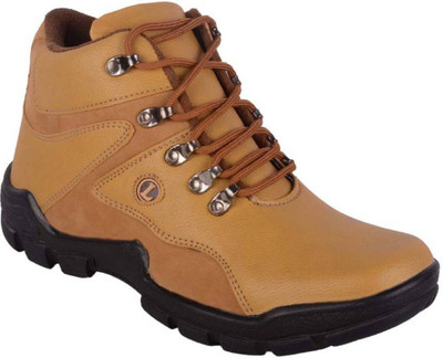 

Deals4you Men's Synthetic Chealsea Boots Boots For Men(Tan