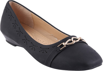 Go India Store Bellies For Women(Black