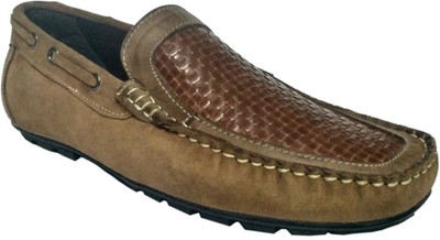 

AREWA Loafers For Men(Tan