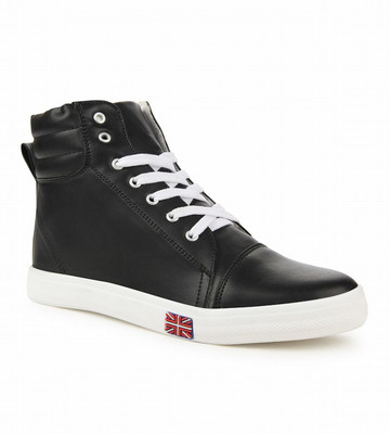 Zapatoz Sneakers For Women(Black, White