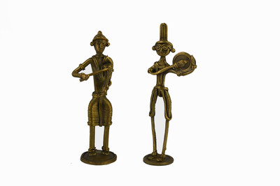 

NAKSHASUTRA Decorative Showpiece - 15.5 cm(Alloy, Gold)