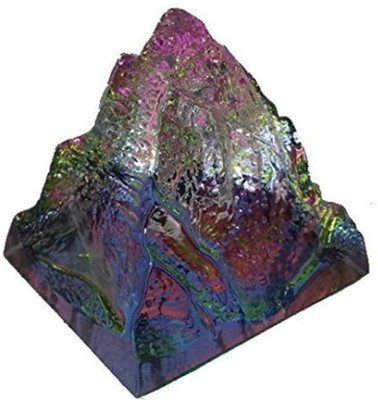 

GIRISHA AND SON Rock Crystal Pyramid Fengshui Reiki Vastu- Home Showpiece - 3 cm (Crystal, Multicolor) Decorative Showpiece - 3 cm(Crystal, Multicolor)