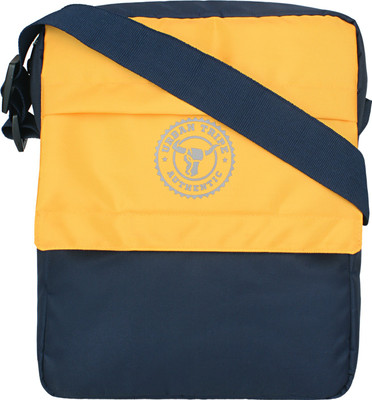 

Urban Tribe Men & Women Casual Blue, Yellow Polyester Sling Bag