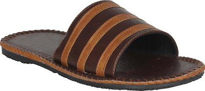 

Flute Slippers, Brown