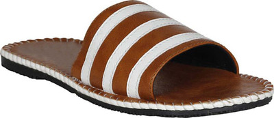 

Flute Slippers, Tan