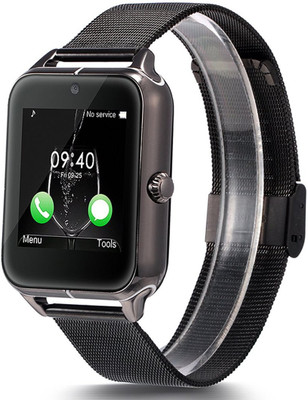 

SYL PLUS Sams Black Smartwatch(Black Strap Free Size)