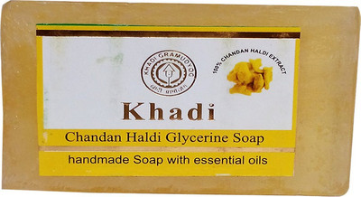 

khadikhazana Khadi chandan haldi soap 125grams(125 g)