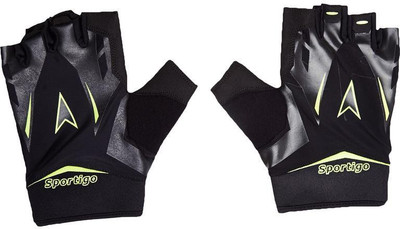 

Sportigo LETHAL GYM Gloves Black/Neon Green Gym & Fitness Gloves (, Black