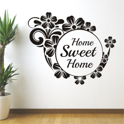 SN Graphics  PVC Vinyl Sticker(Pack of 1, Black