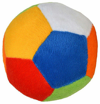

Styles Creation multi-colour light weight soft Ball with rattle sound - 5 inch(Multicolor)