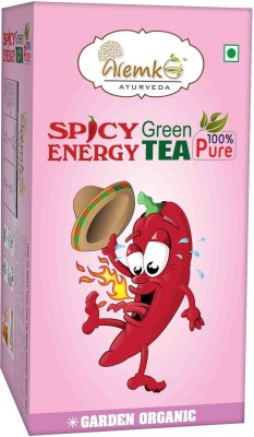 

Nemko Ayurveda Spicy Energy Green Tea Spices Green Tea Bags Box(375 g)