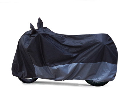 

almos Two Wheeler Cover for Royal Enfield(Thunderbird 350, Black, Silver)