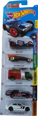 

kidoz kingdom HOT WHEELS SHOWDOWN BASIC 5 CARS SET MIX(MULTICOLOUT)