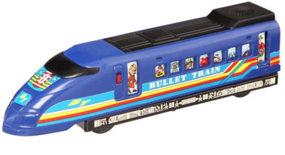 

shinsei Pull Back Bullet Train |Railway|Miniature Scaled Models Blue Colour(Multicolor)