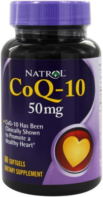 

Natrol CoQ10, 50 mg, 60 Softgel(60 No)