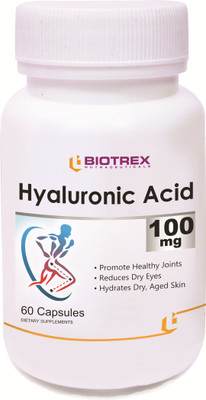 

Biotrex Nutraceuticals Hyaluronic Acid - 100mg (60 Capsules)(100 mg)