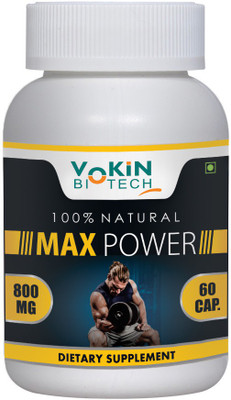 

Vokin Biotech 100% Natural Max Power 800MG (60 Capsules)(60 No)
