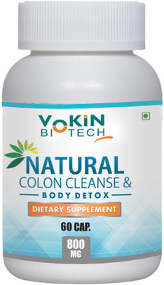 

Vokin Biotech Colon Cleanse & Body Detox 60 Capsules(60 No)