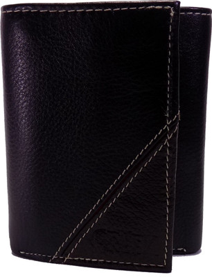 

The GreeK Men Black, Tan Genuine Leather Wallet(6 Card Slots)