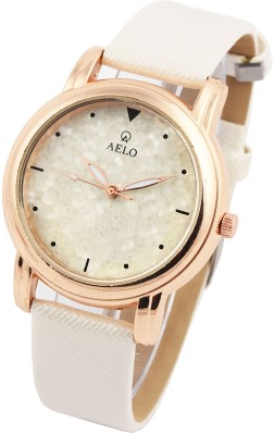 Aelo AM1080 Designer White Watch  - For Girls   Watches  (Aelo)