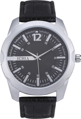 

Horra PB817MLBK28 Kompanero Series Black Dial Analog Watch - For Men