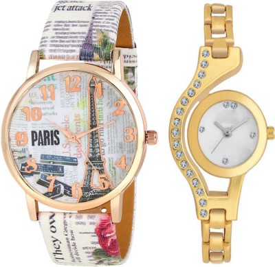 ReniSales NEW STYLISH LIMITED COLLCECTION PARIS EFFIL TOWER GLORY COMBO WATCH03 Watch  - For Boys & Girls   Watches  (ReniSales)